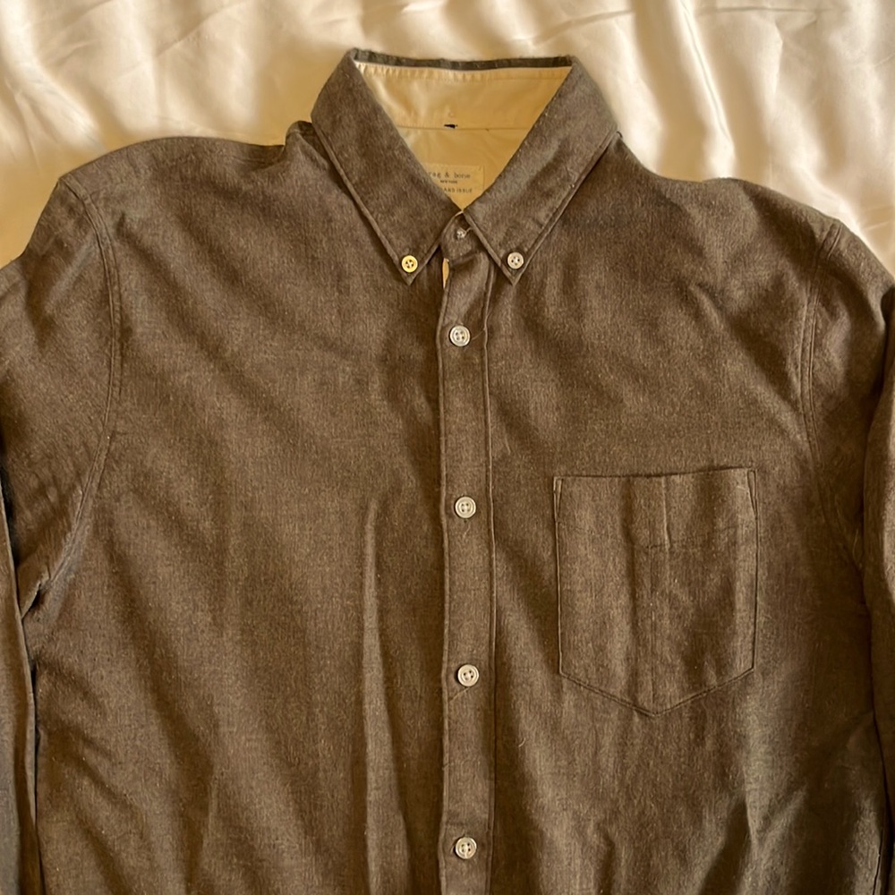 Rag & Bone Button Down Standard Issue Med - image 1
